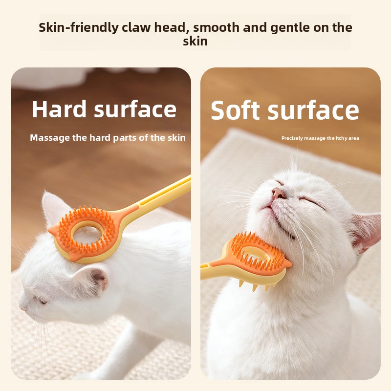 Lacrosse Stick Head - Retractable Pet Scratch Stick 2-in-1 Cat
