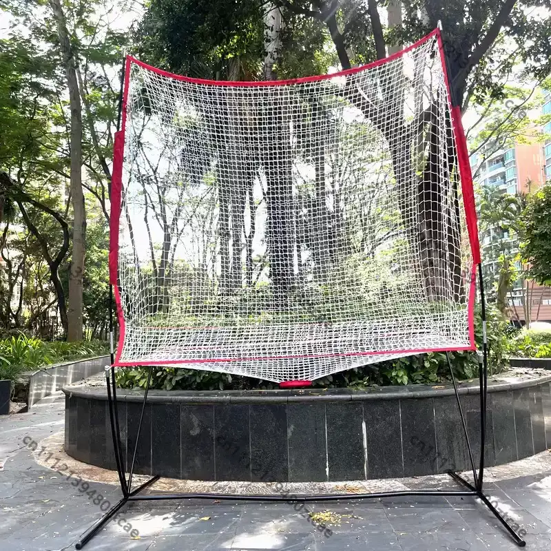 Sports Equipment Trolley - Outdoor Tennis Court Accessory Training Net