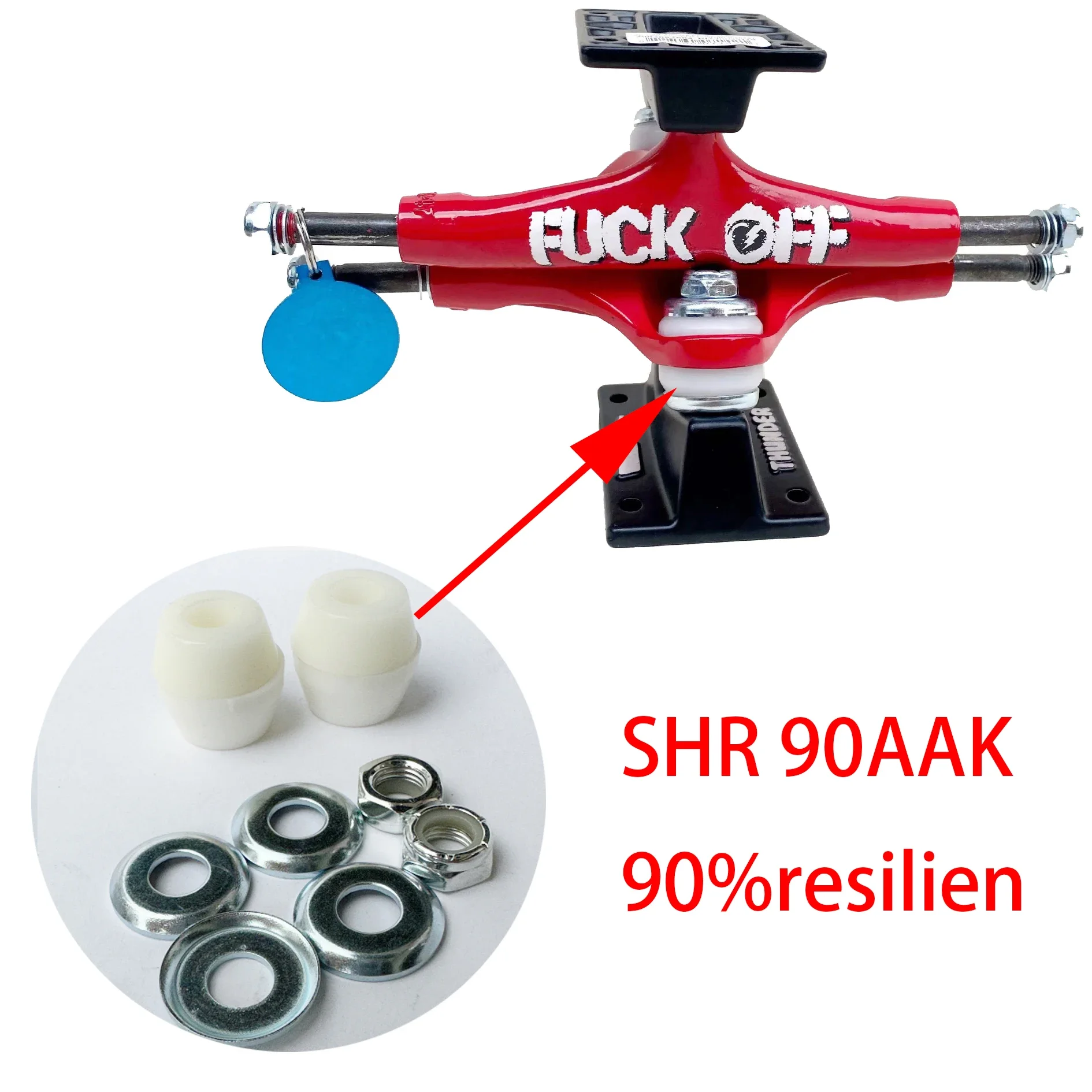 New Skateboard PU Rubber Color - Skateboard Complete Deck ulasan dan harga