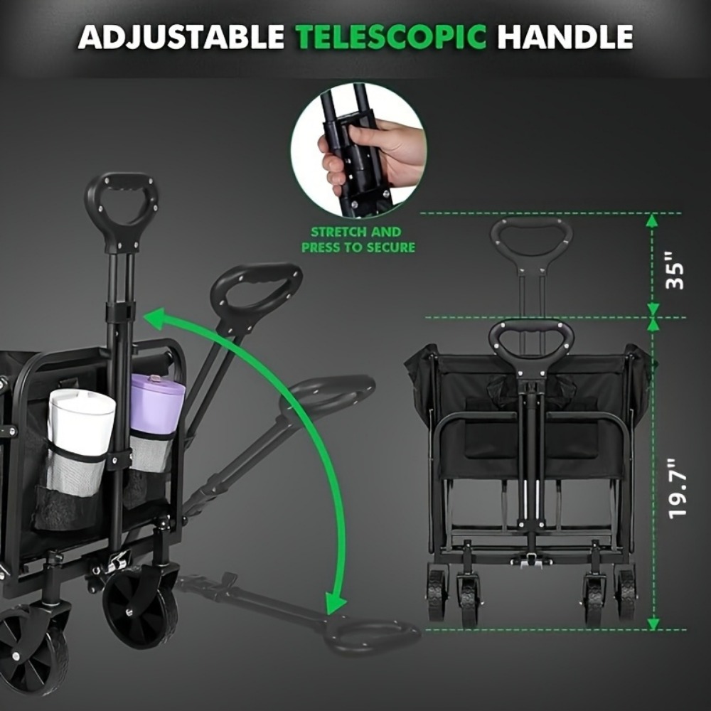 Heavy Duty Foldable Trolley Al - Sports Equipment Trolley ulasan dan harga