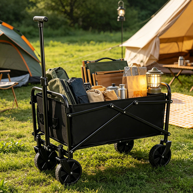 1PC Foldable Camping Wagon Car - Sports Equipment Trolley ulasan dan harga