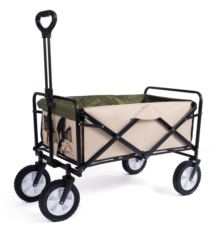 Foldable Utility Wagon Cart He - Sports Equipment Wagon ulasan dan harga