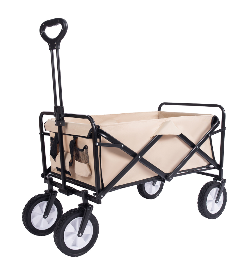Foldable Utility Wagon Cart He - Sports Equipment Wagon ulasan dan harga