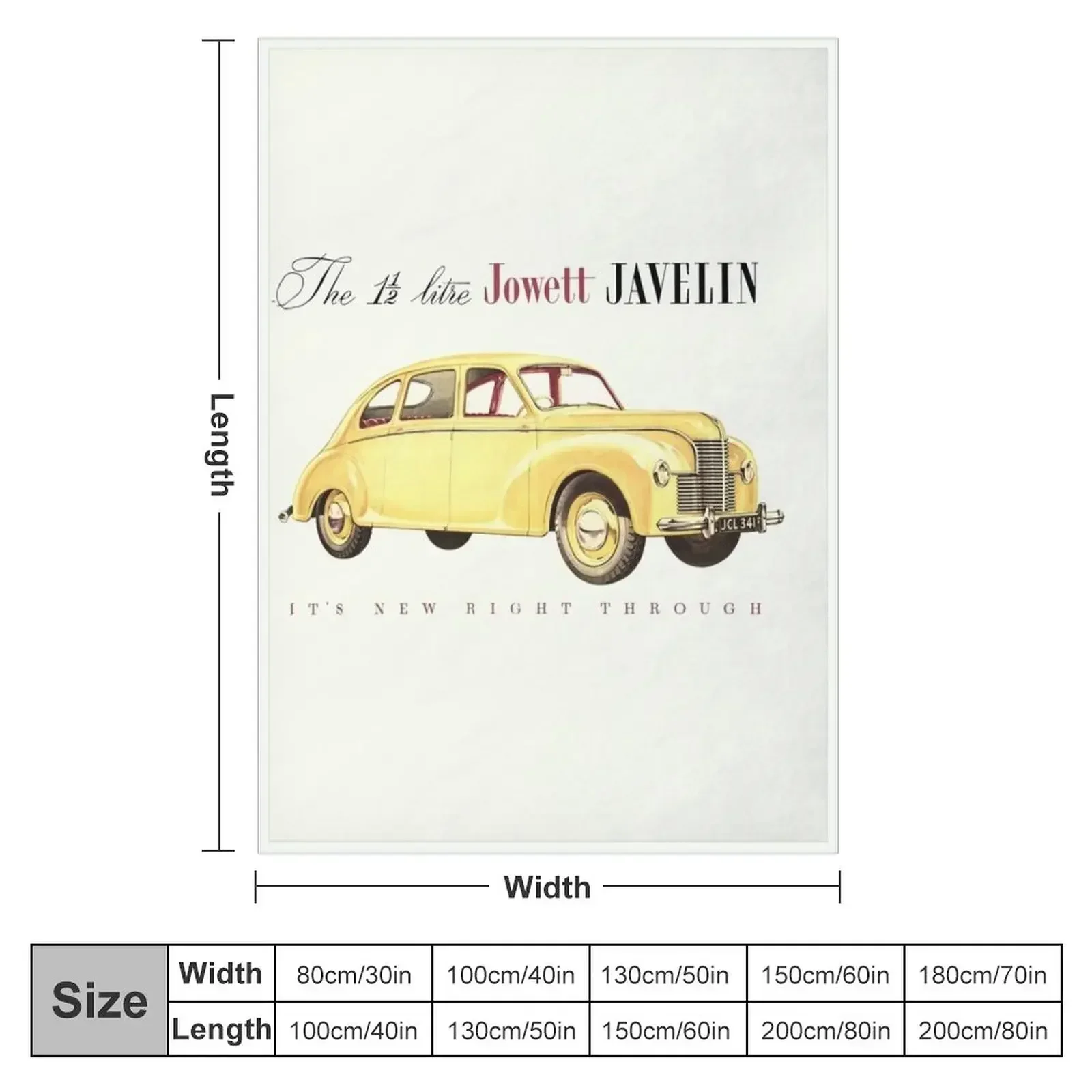 JOWETT JAVELIN Throw Blanket S - Javelin Throwing ulasan dan harga