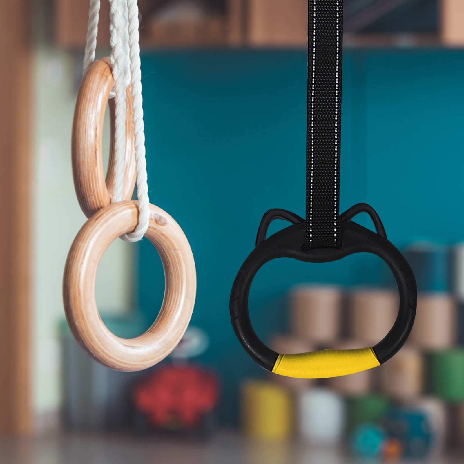 1 set 1 Set Gymnastics Rings F - Sports Equipment Stores ulasan dan harga