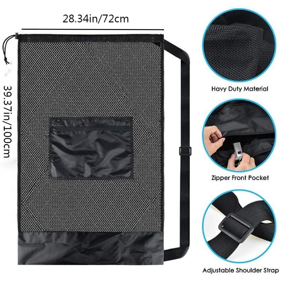 Large mesh sports bag with sho - Sports Equipment Stores ulasan dan harga