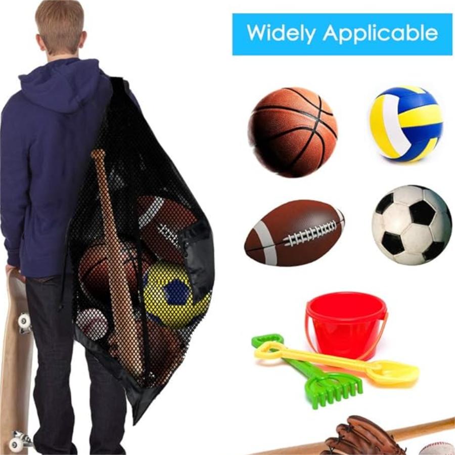 Large mesh sports bag with sho - Sports Equipment Stores ulasan dan harga