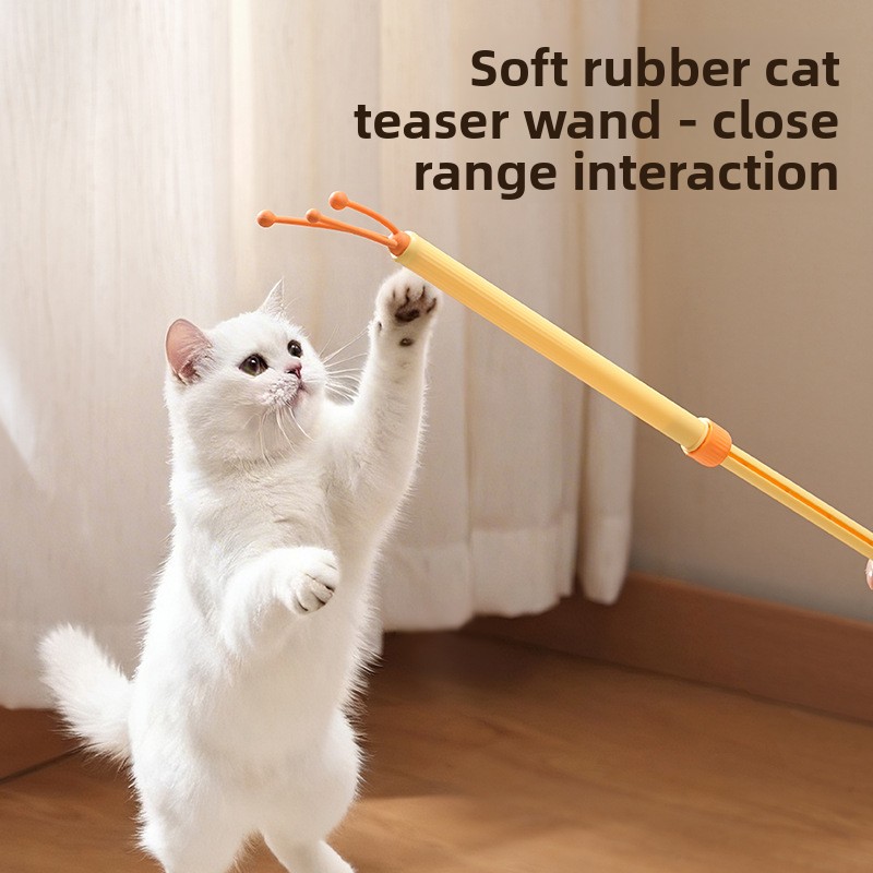 Retractable Pet Scratch Stick  - Lacrosse Stick Head ulasan dan harga