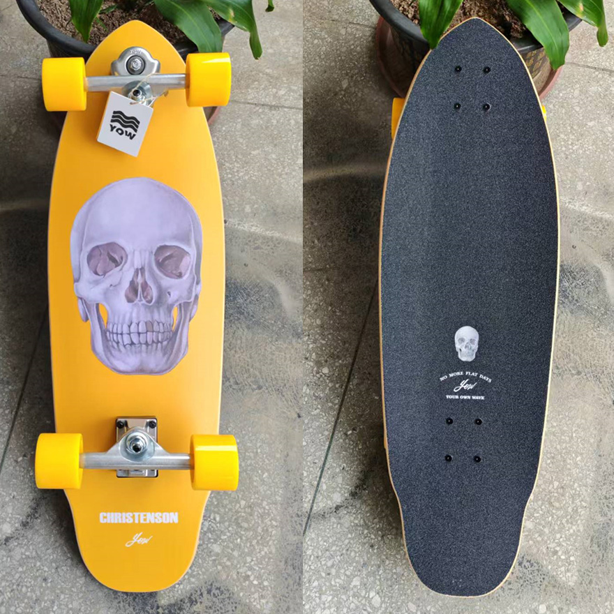 YOW land surf skateboard longb - Skateboard Complete Deck ulasan dan harga