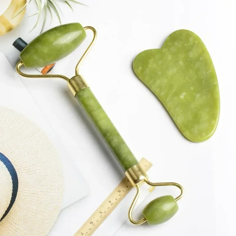 Natural jade roller massager,  - Lacrosse Stick Head ulasan dan harga