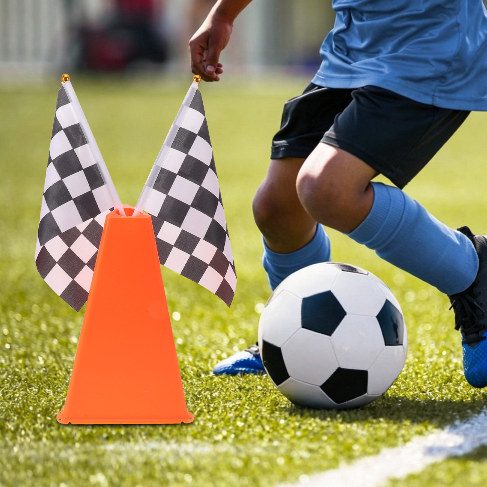 4Sets Soccer Training Agility  - Football Training Cone ulasan dan harga