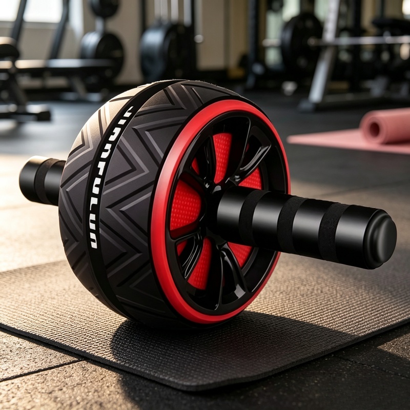 Non-Slip Ab Roller Wheel, Dura - Sports Equipment Names ulasan dan harga