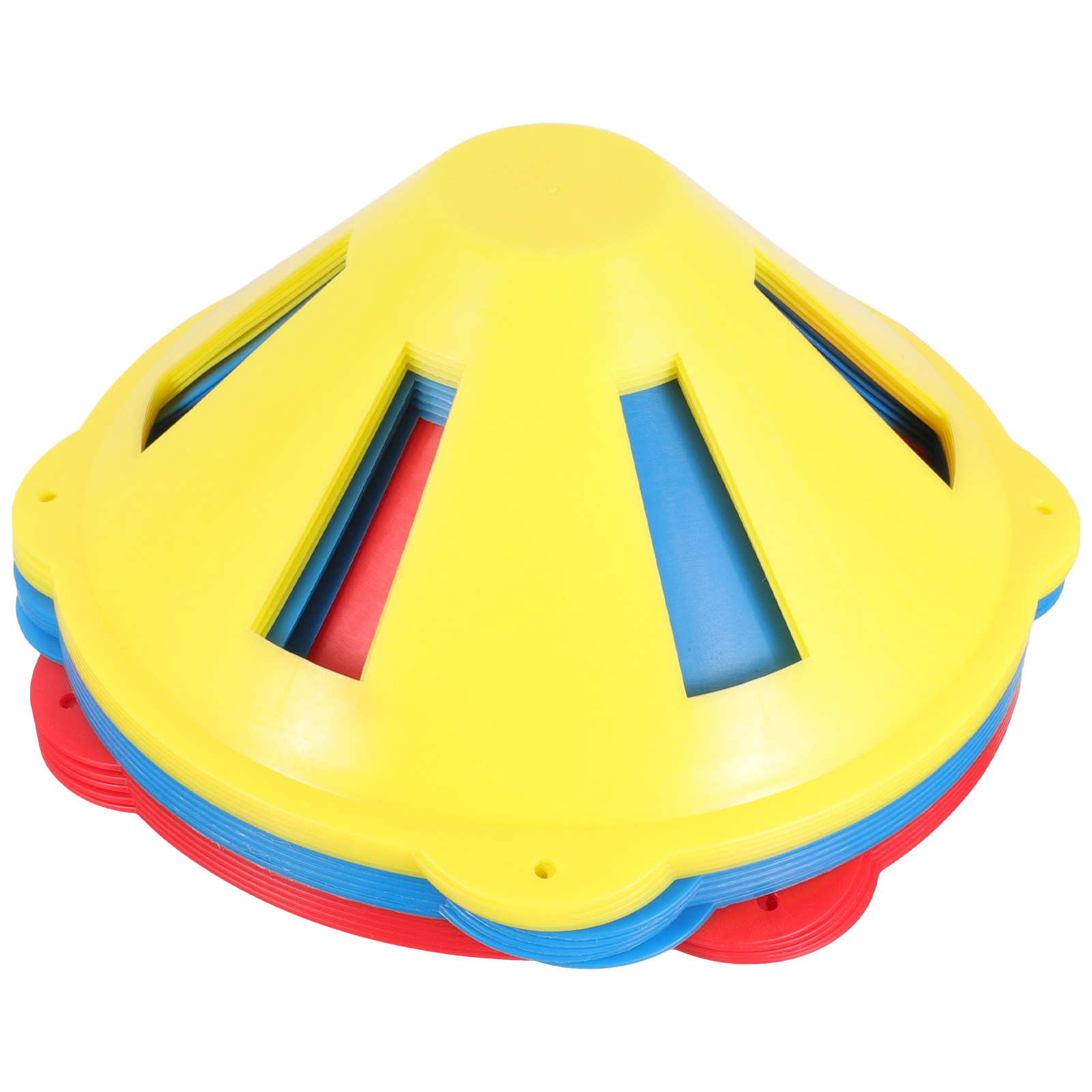 15Pcs Windproof Soccer Trainin - Football Training Cone ulasan dan harga