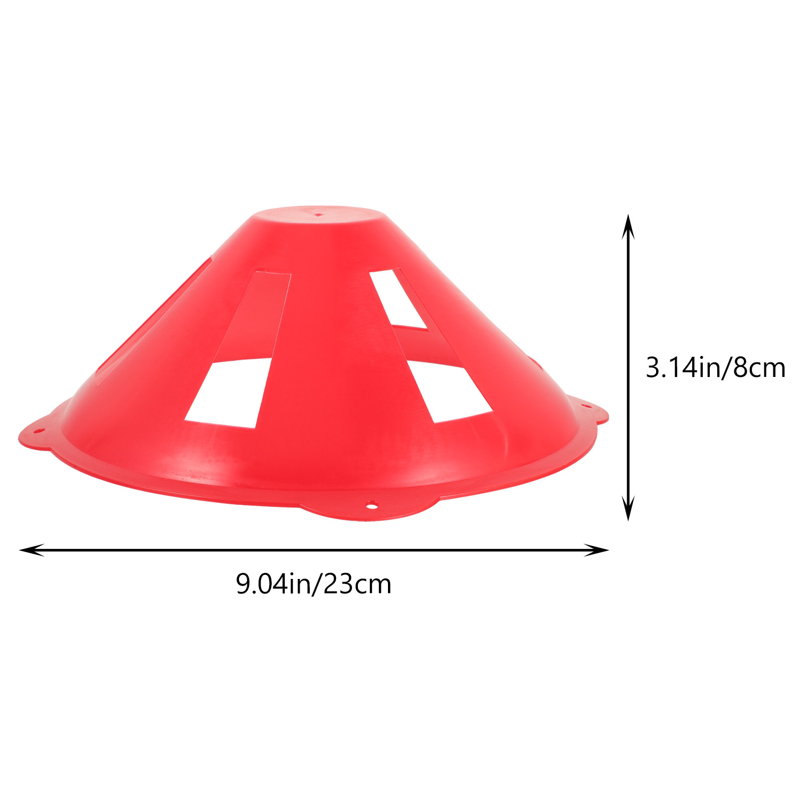 15Pcs Windproof Soccer Trainin - Football Training Cone ulasan dan harga