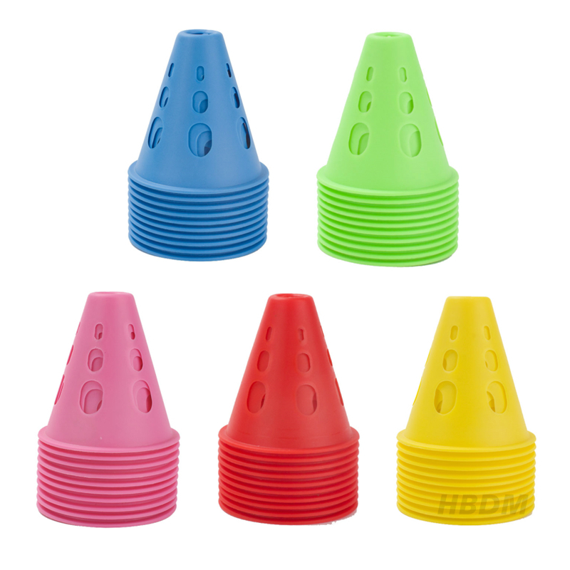 10/20Pcs Hollow Windproof Roll - Football Training Cone ulasan dan harga