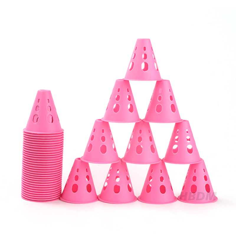 10/20Pcs Hollow Windproof Roll - Football Training Cone ulasan dan harga