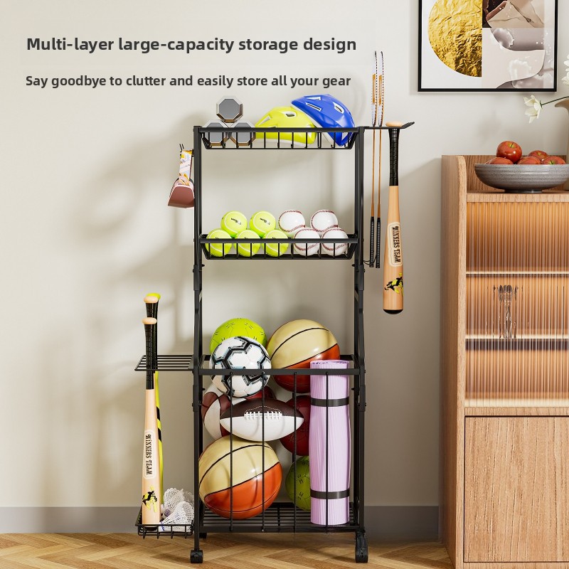 Multi-functional Fitness equip - Sports Equipment Trolley ulasan dan harga