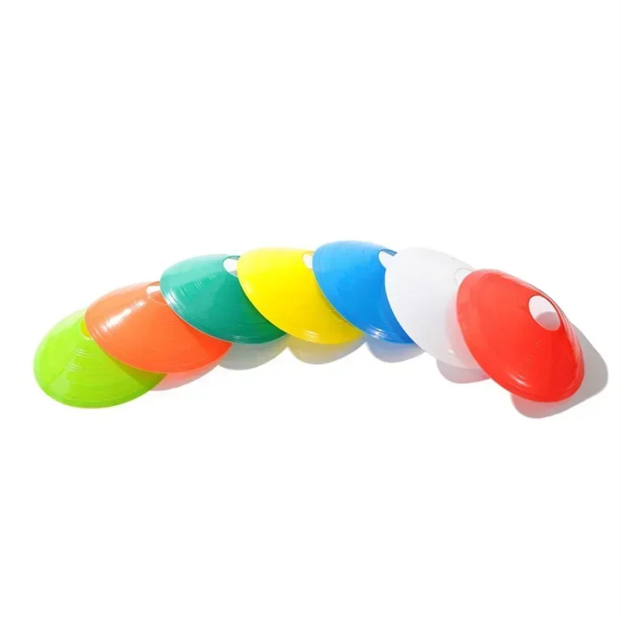 10Pcs Soccer Cones Disc Footba - Football Training Cone ulasan dan harga