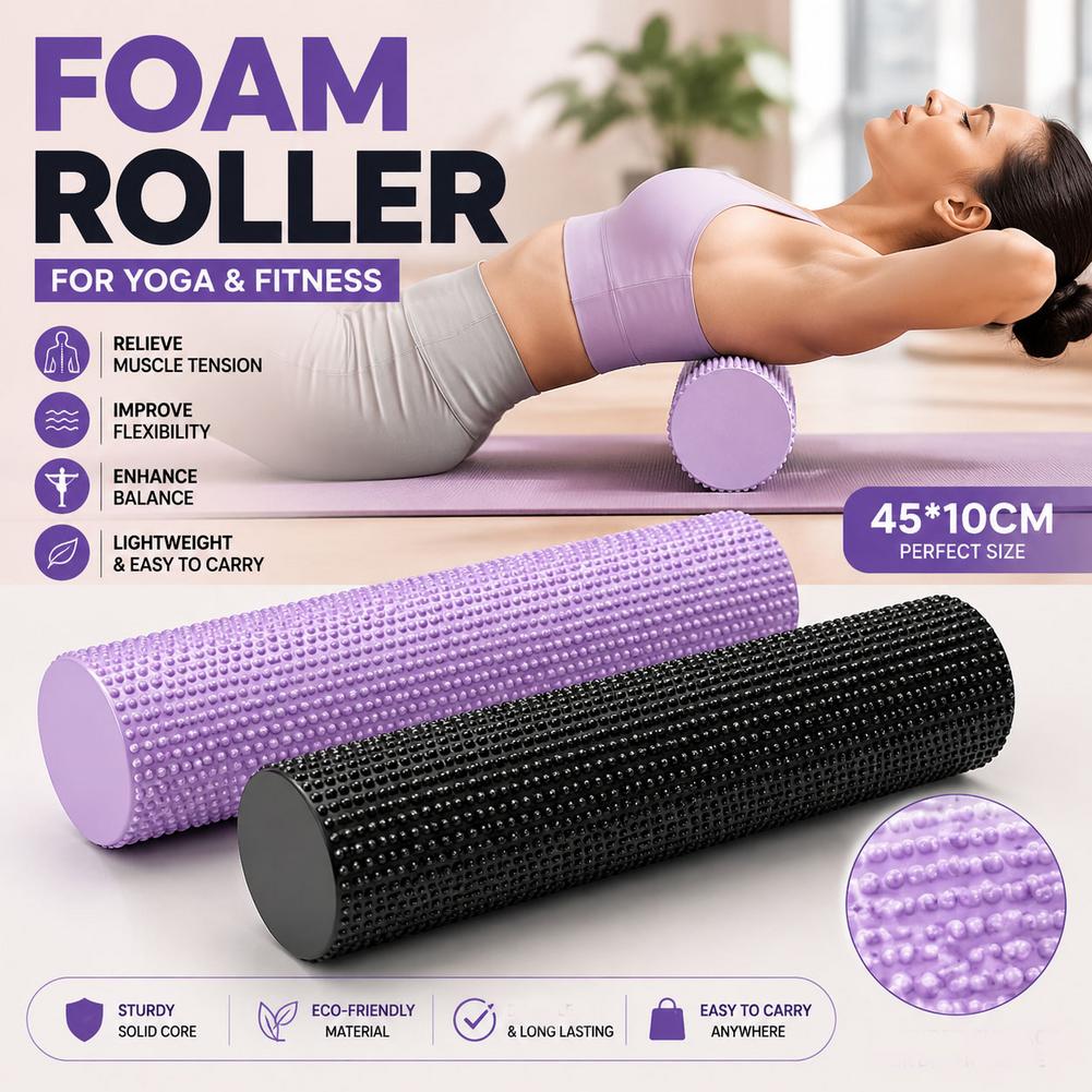 Yoga Foam Roller EVA High Dens - Sports Equipment Game ulasan dan harga