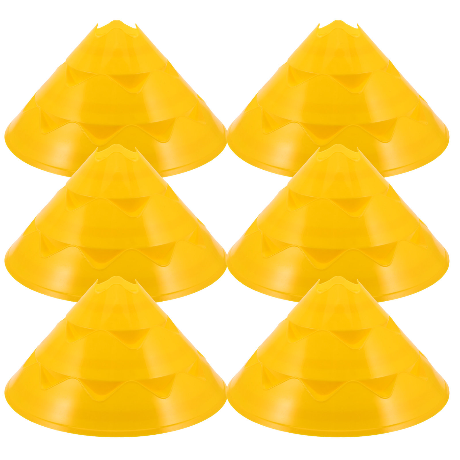 6Pcs Soccer Training Cones 11. - Football Training Cone ulasan dan harga