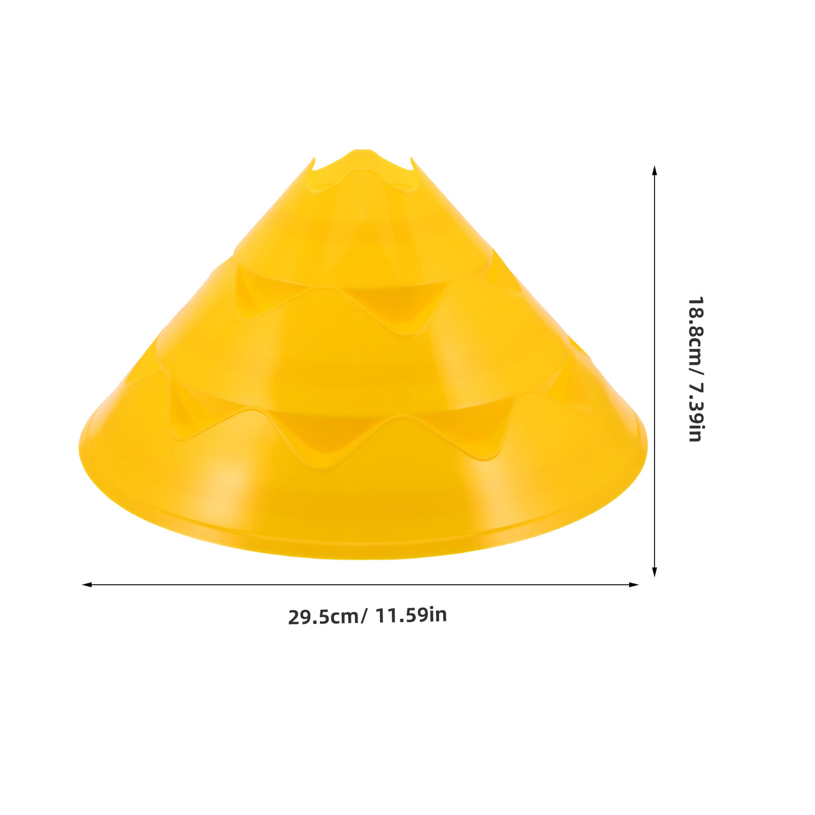 6Pcs Soccer Training Cones 11. - Football Training Cone ulasan dan harga
