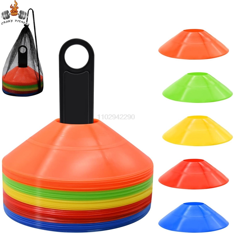 10/50Pcs Disc Cones Training C - Football Training Cone ulasan dan harga
