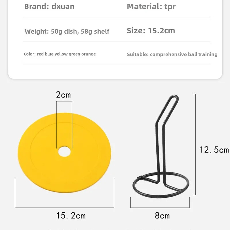 Soccer Flat Cones Marker Disc  - Football Training Cone ulasan dan harga