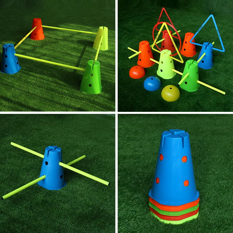 Sports Training Equipment Foot - Football Training Cone ulasan dan harga