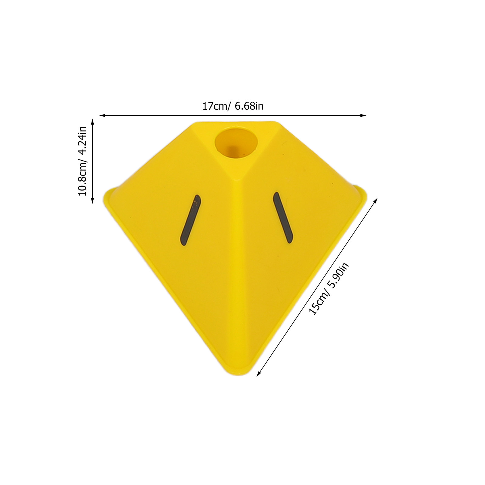 10Pcs Football Training Marker - Football Training Cone ulasan dan harga