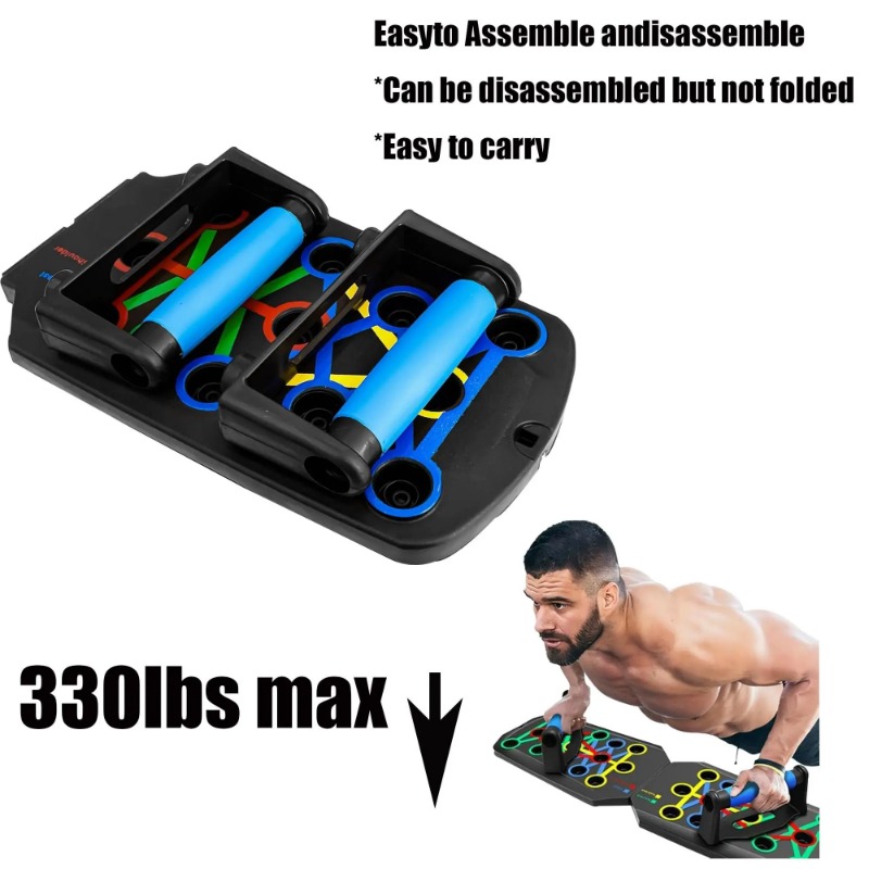 Foldable Push Up Board with Re - Sports Equipment Names ulasan dan harga